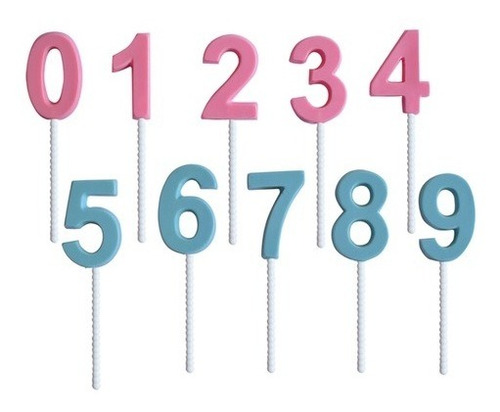 Set Placas X 2 Numeros Del 0 Al 9 Parpen