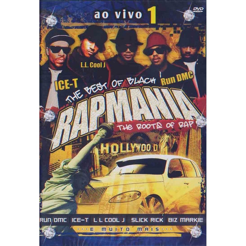 Rapmania - The Roots Of Rap Ao Vivo Vol 1 - Dvd