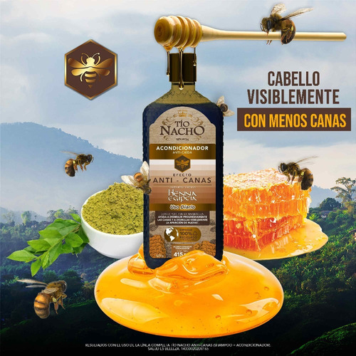Acondicionador Tío Nacho Anti-caída Con Henna 415ml
