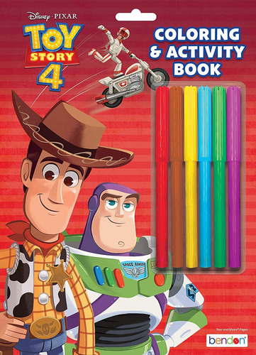 Super Set De Libros Para Colorear De Toy Story De Disney Par