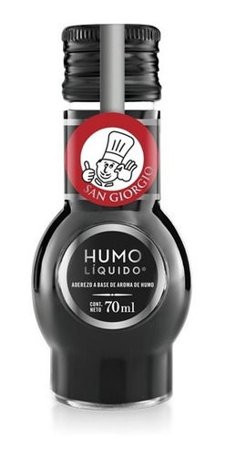 Humo Liquido San Giorgio 70ml Condimento Ahumado - Pack X 3