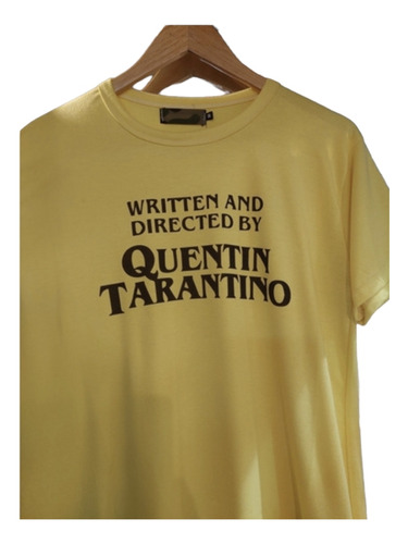 Remera Estampada Written And Directed By Quentin Tarantinto 