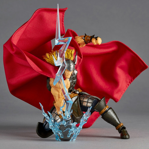 Figura - Thor Revoltech Amazing Yamaguchi Kaiyodo God Of Thu