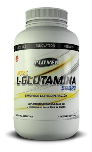 Glutamina 150 Gr Pulver Recuperación Sin Tacc.