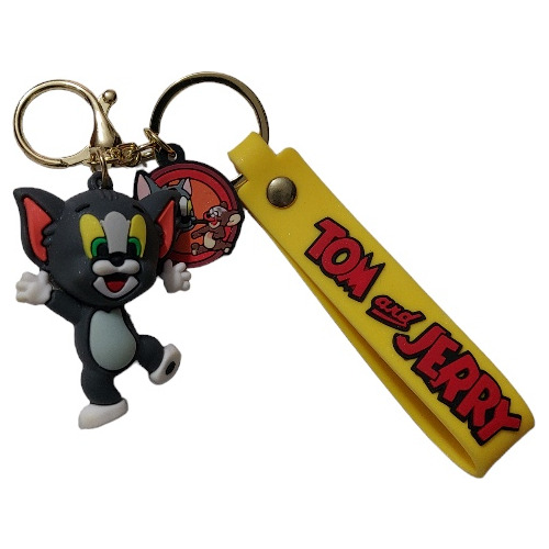 Llavero De Silicona De Tom - Tom Y Jerry Muñequito Colgante