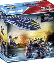 Comprar Playmobil Policía En Paracaídas Persecución
