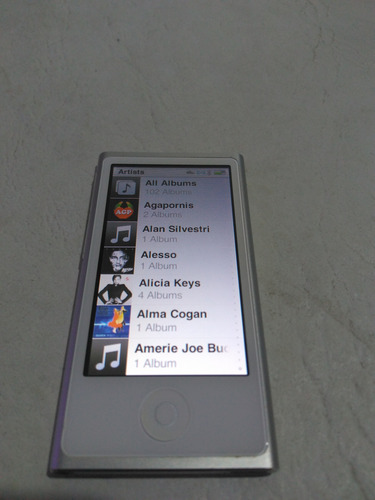 Apple Ipod Nano 7a Generación Md480e Plata 16gb Exc.no Envio Plata (Usado)