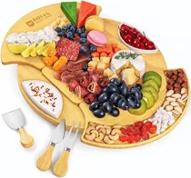 Comprar Tabla De Bambú Para Quesos Y Embutidos\u002F Bandeja De Servir