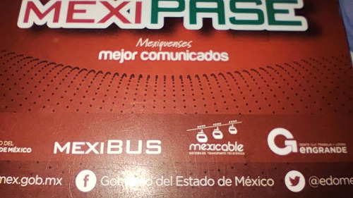 Tarjeta Mexipase Mexibus Para Colección Set De 2 Piezas