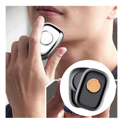 Mini Afeitadora Usb Recargable Compacta Recortadora De Barba