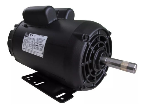 Imagem 1 de 6 de Motor Weg Monofásico 3cv 4 Pólos Baixa Rotação 110/220v