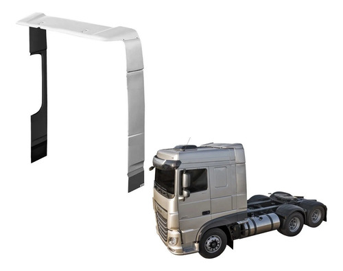 Lateral Cegonheiro Daf Xf Space Cabin Após 2021 - 26708