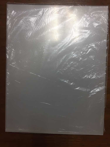 Vinil De Rayas Transparente Para Encuadernar  Paq X 50