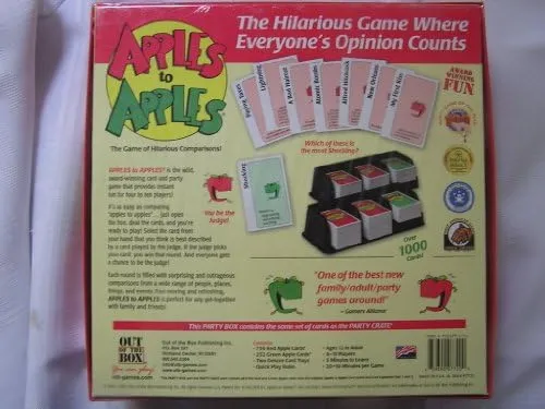 A El Juego De Comparaciones Hilarantes Party Box