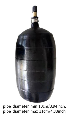 Conchón De Tubería Inflable Inspección De La Dn100 Dn110