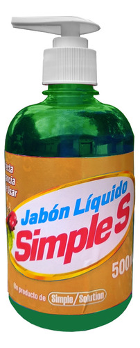 Jabon Liquido Manos Kiwi 500ml 9041 Simple 1.27 Xavi