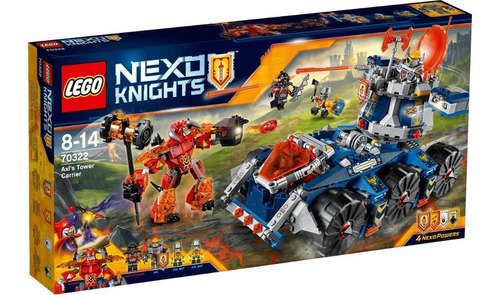 Todobloques Lego 70322 Nexo Knights Axl's Tower Carrier