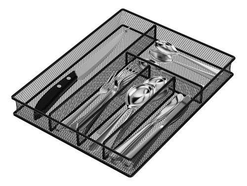 Organizadores De Cubiertos Utensilios Cajon 5 Compartimento