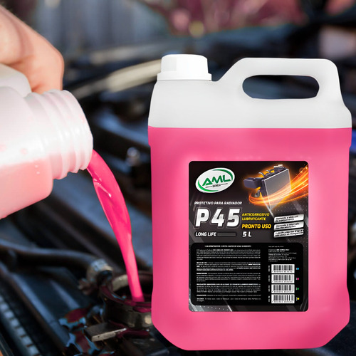 5l Aditivo Rosa Pronto Uso Aml Radiador Líquido Diluido