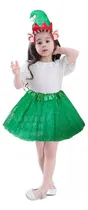 Comprar Disfraz Duende Diadema Tutu Pastorela Santa Navidad Navideño