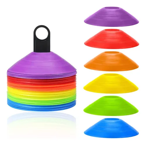 comprar Conos De Disco De 60 Pcs: Conos De Fútbol De Agilidad Con De