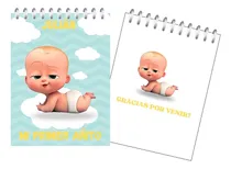 Comprar Anotadores Personalizados Souvenirs Jefe En Pañales 7x10 25u