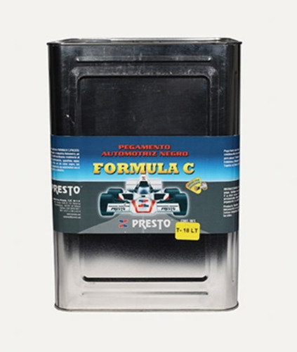 Pegamento AUTOMOTRIZ NEGRO Presto FORMULA C color negro