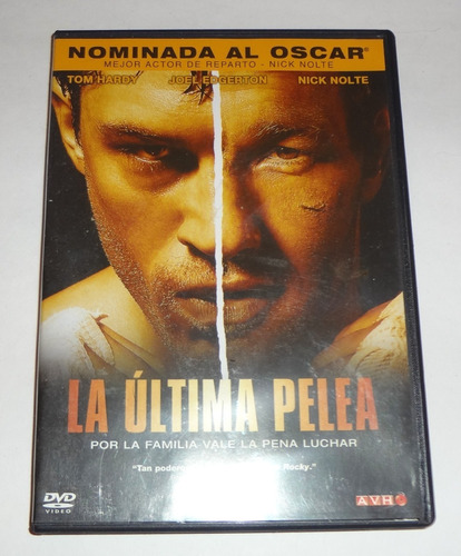 Warrior - La Ultima Pelea - Dvd - Original