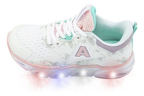 Zapatillas Deportivas Addnice Serbia Cordón Con Luces Niños