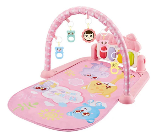 Gimnasio Bebe Gym Alfombra De Juegos Piano Juguete + Envio