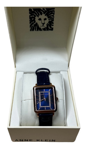 Reloj Anne Klein Mujer Correa Piel 100% Original Dama Nuevo