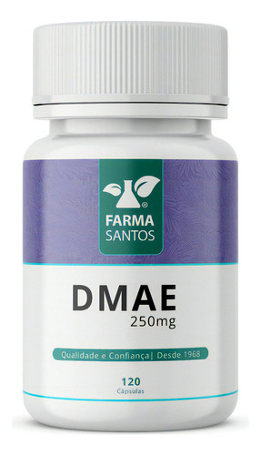 Estimula A Produção De Colágeno Da Pele Dmae 250mg 120cps Sabor Sem sabor