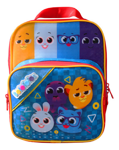 Mochila De Rodinhas Infantil + Lancheira Térmica Bolofofos