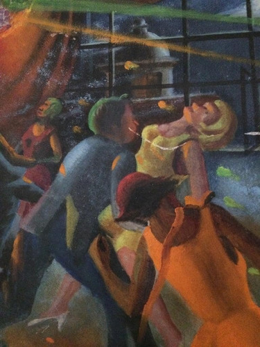 Pintura Al Óleo Dancing Del Artista Antonio Silva Díaz