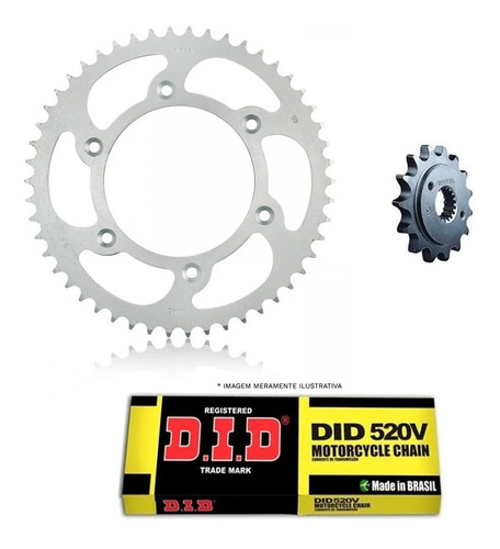 Kit Relação Crf 450r Crf 450x 04-16 (13x51) Did C/ Retentor