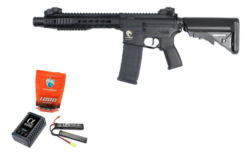 Rifle De Airsoft Leviathan Arms® M4 Keymod Sbr 2g Pro Pack