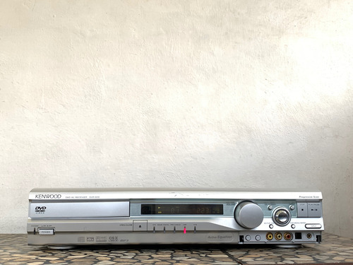 Kenwood Dvr-605 / Reproductor Dvd Cd / Receiver System Ampl Plateado (Usado)