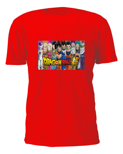 Dragon Ball Super Todos Juntos Remera Friki Tu Eres