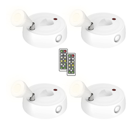 Paquete De 4 Focos De Interior Foco Luz De Disco Led ...
