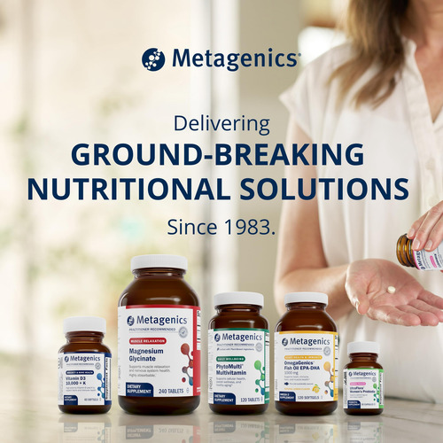 Metagenics Vitamina D3 + K2 10,000 Ui 60 Cápsulas