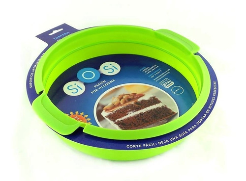 Molde Torta Tortera Silicona Repostería Horno Frezar Micro