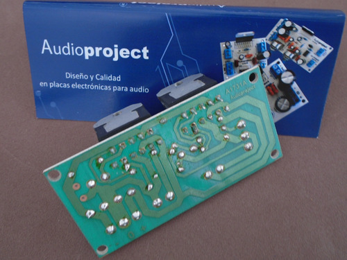 Imagen 4 de 5 de Circuito Impreso Amplificador 68+68 W C/ Lm3886 Audioproject