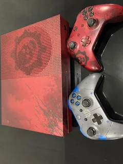 Xbox One S Edición Gears Of War 4 En Excelentes Condiciones!