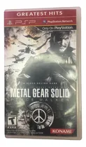 Comprar Metal Gear Peace Walker Greatest Hits Psp Umd