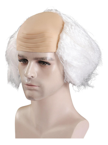 3 Peluca Sin Cabello Para Disfraces De Halloween, Accesorios
