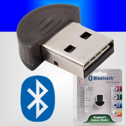 Imagen 2 de 7 de Adaptador Mini Bluetooth Usb Dongle Pequeño Y Rápido Usb 2.0
