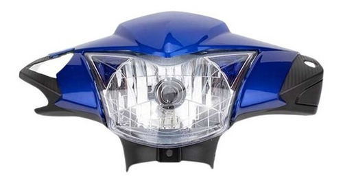 Faro Wave110s Delantero Con Mascara P/freno Disco Azul 