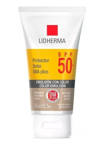 Protector Solar Uva Plus Spf 50+ Color Lidherma