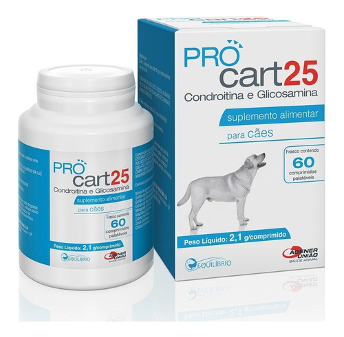 Procart 25 Suplemento Vitamínico 60 Comprimidos Agener