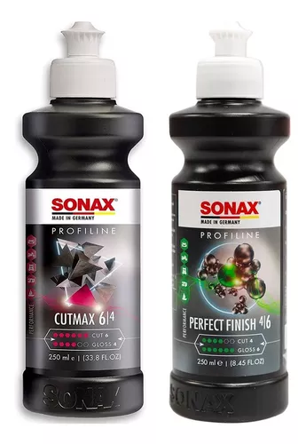 Sonax CutMax and Perfect Finish 250ml Kit: : Industrial &  Scientific